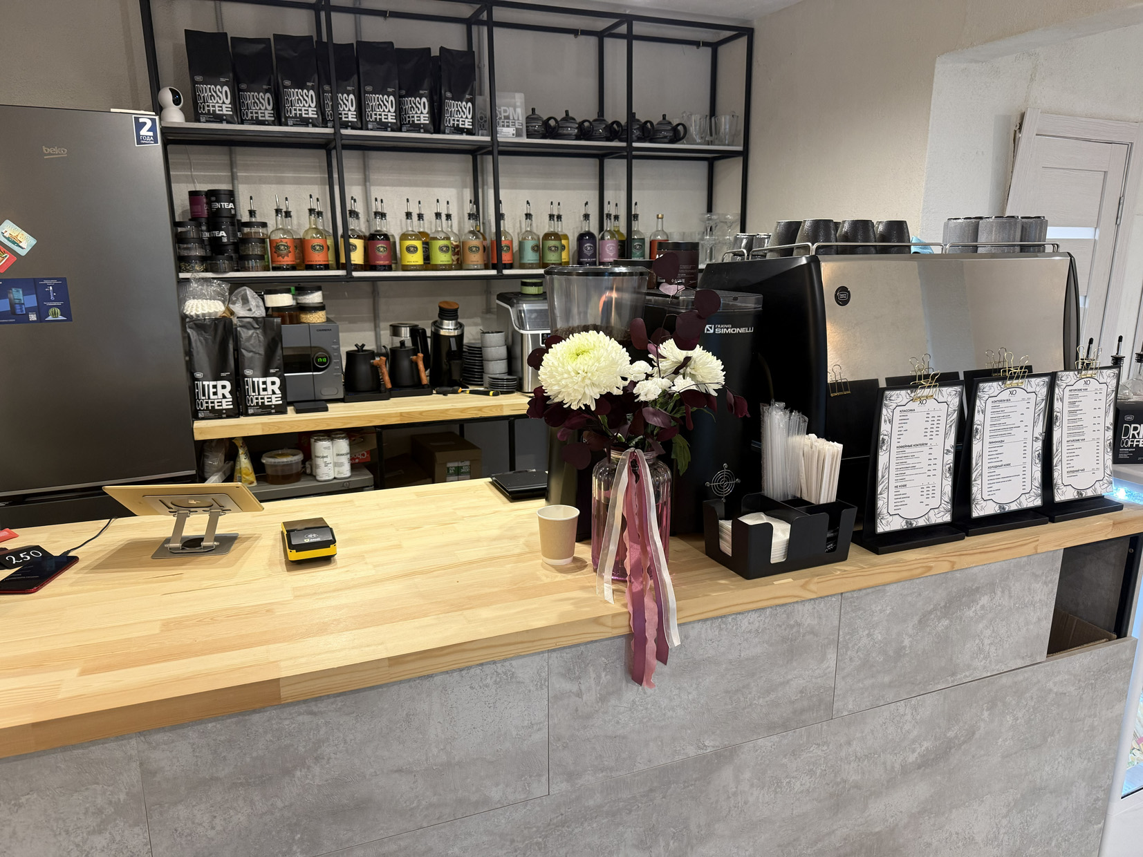 Интерьер XO Coffee